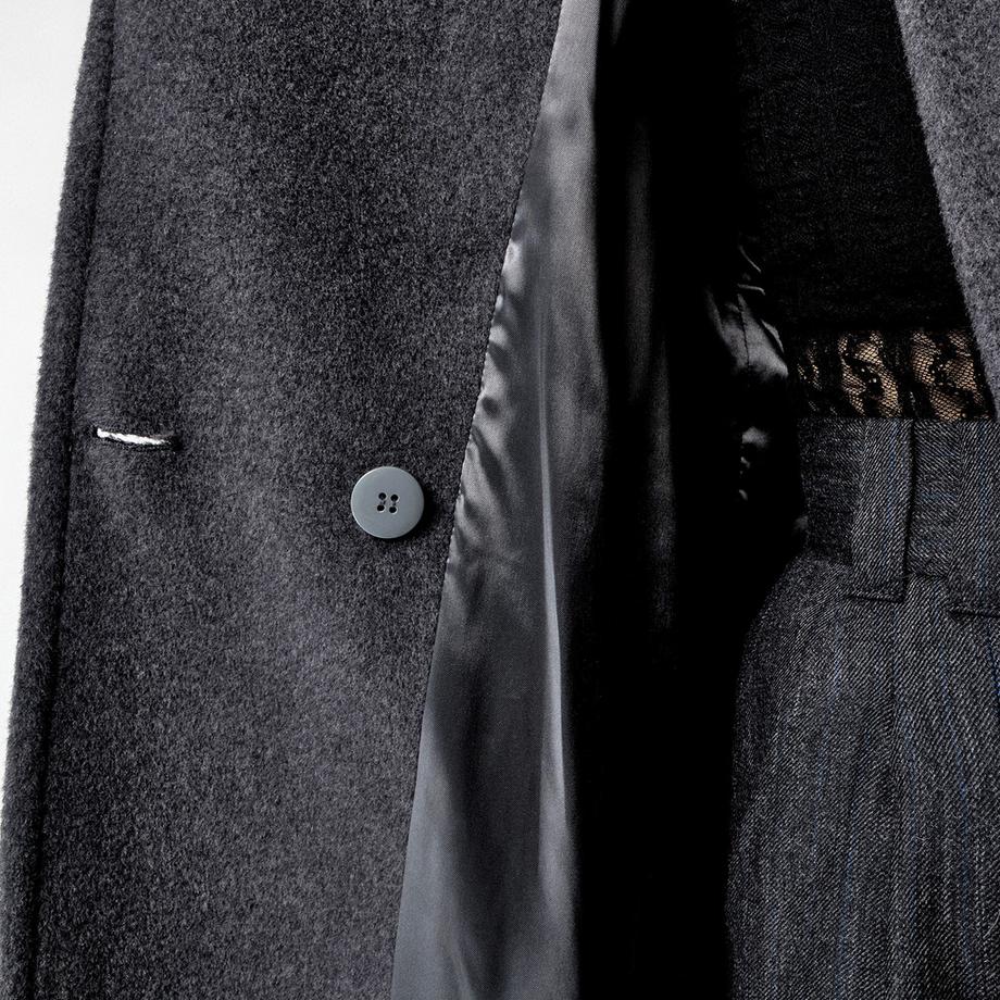 Marella Cappotto doppiopetto in lana di castoro  