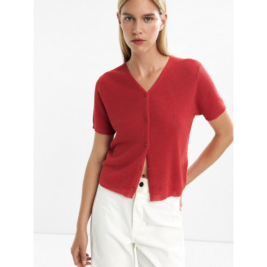 Cardigan, modern fit, maniche lunghe