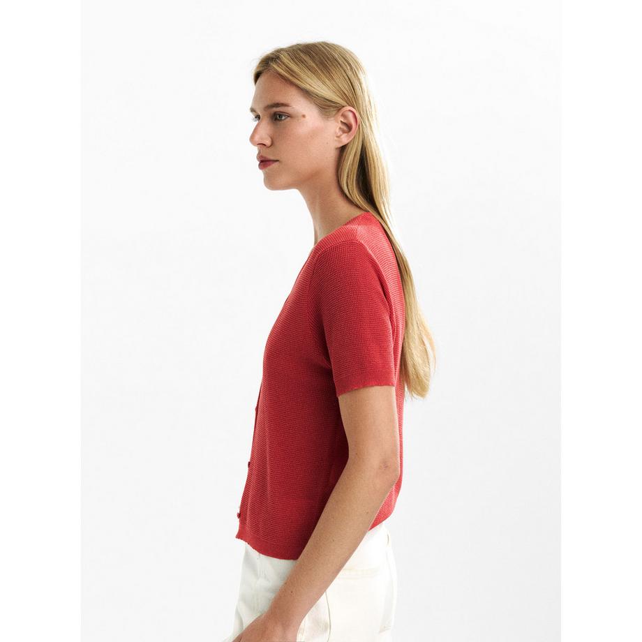 Parfois Cardigan Maniche Corte  