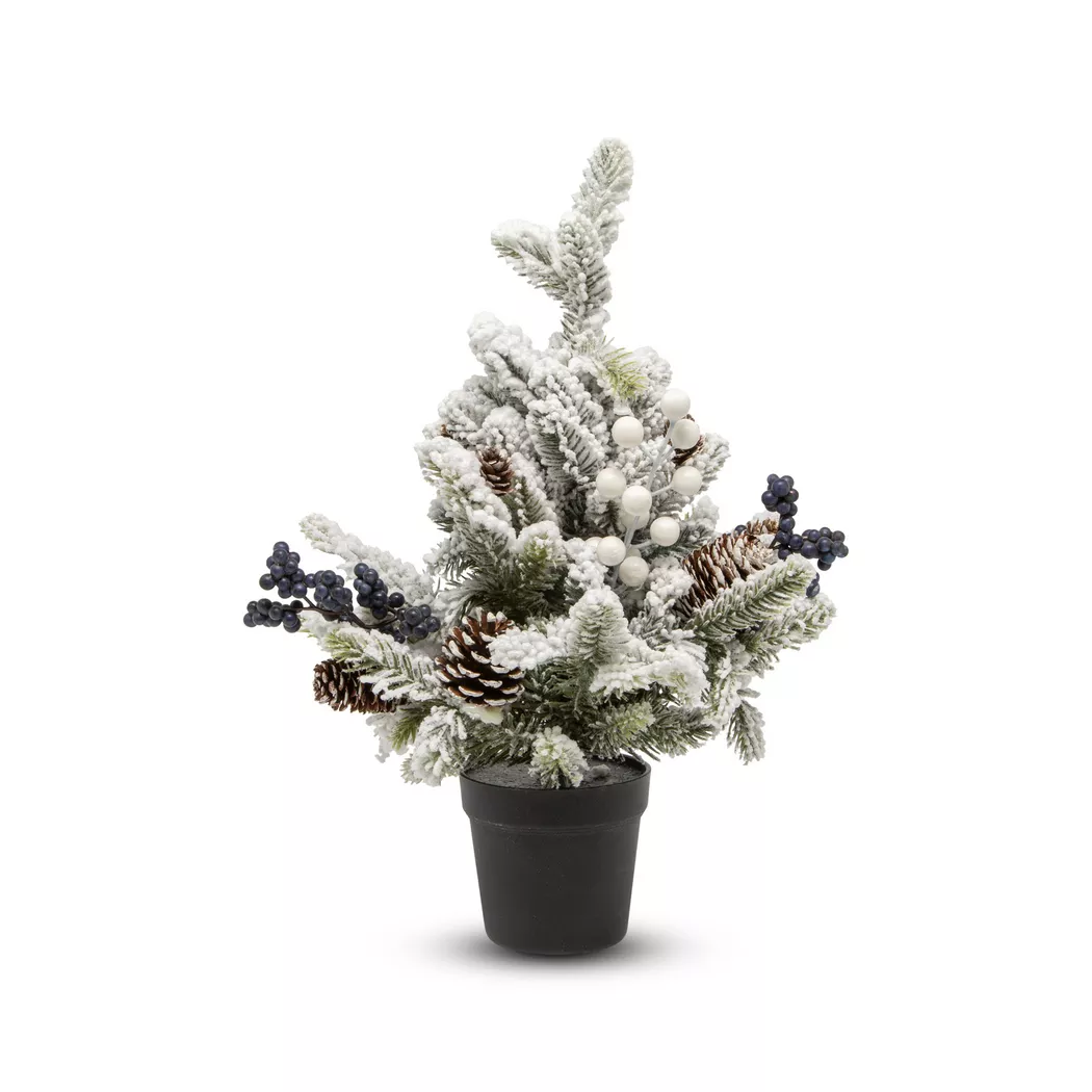 Manor - Dekoartikel Tannenbaum, 40cm, Weiss