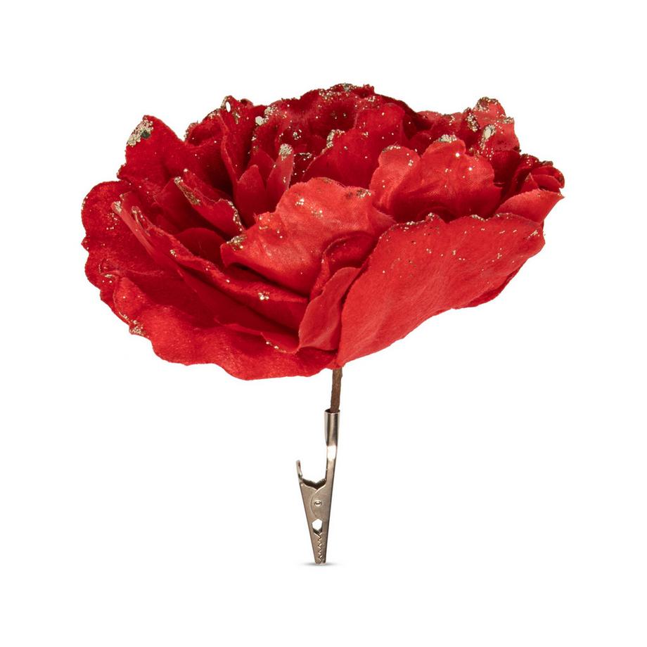 Manor Home Decorazione per l'albero di Natale Rosa 