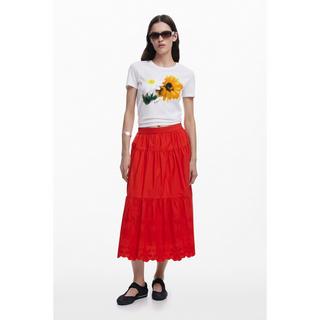 Desigual T-Shirt Blumenmuster  