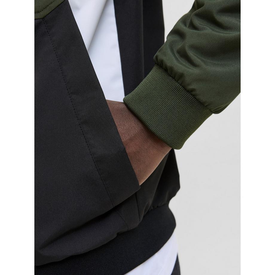 JACK & JONES Jerush Hood Bomber Jacke  