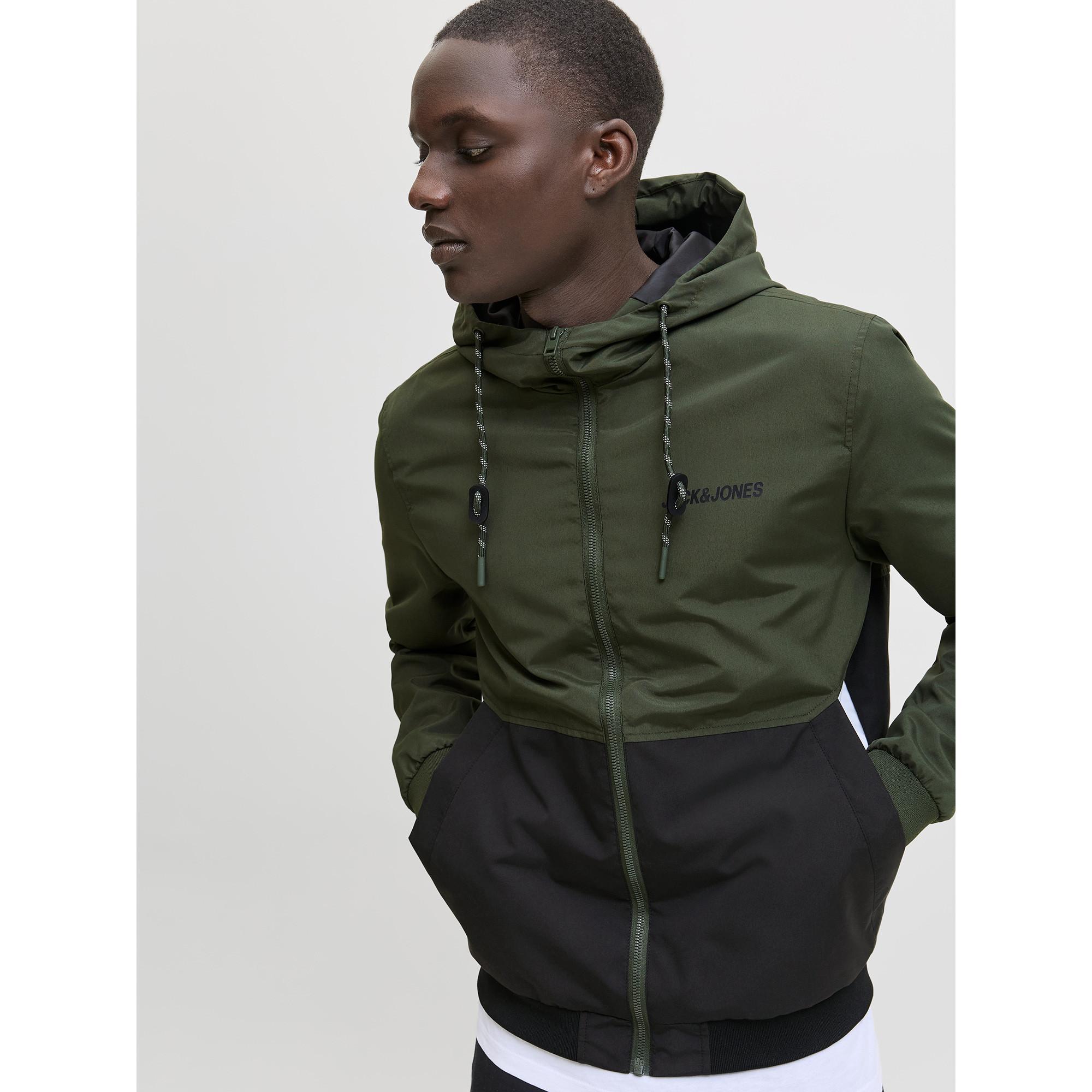 JACK & JONES Jerush Hood Bomber Jacke  