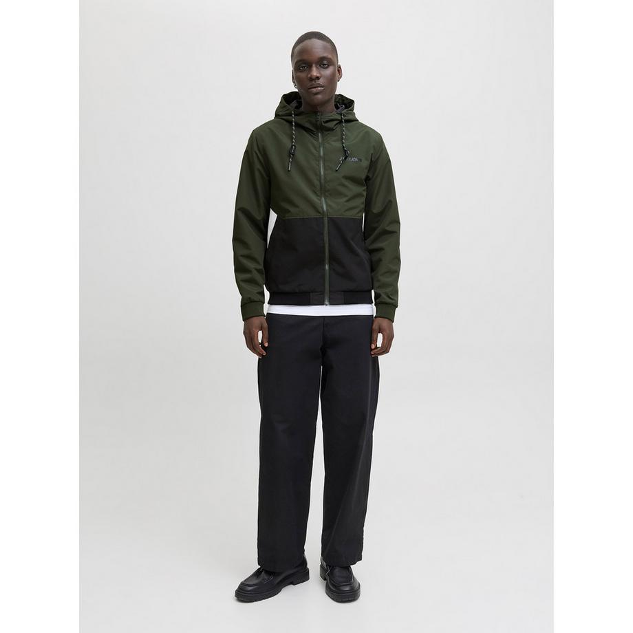 JACK & JONES Jerush Hood Bomber Jacke  