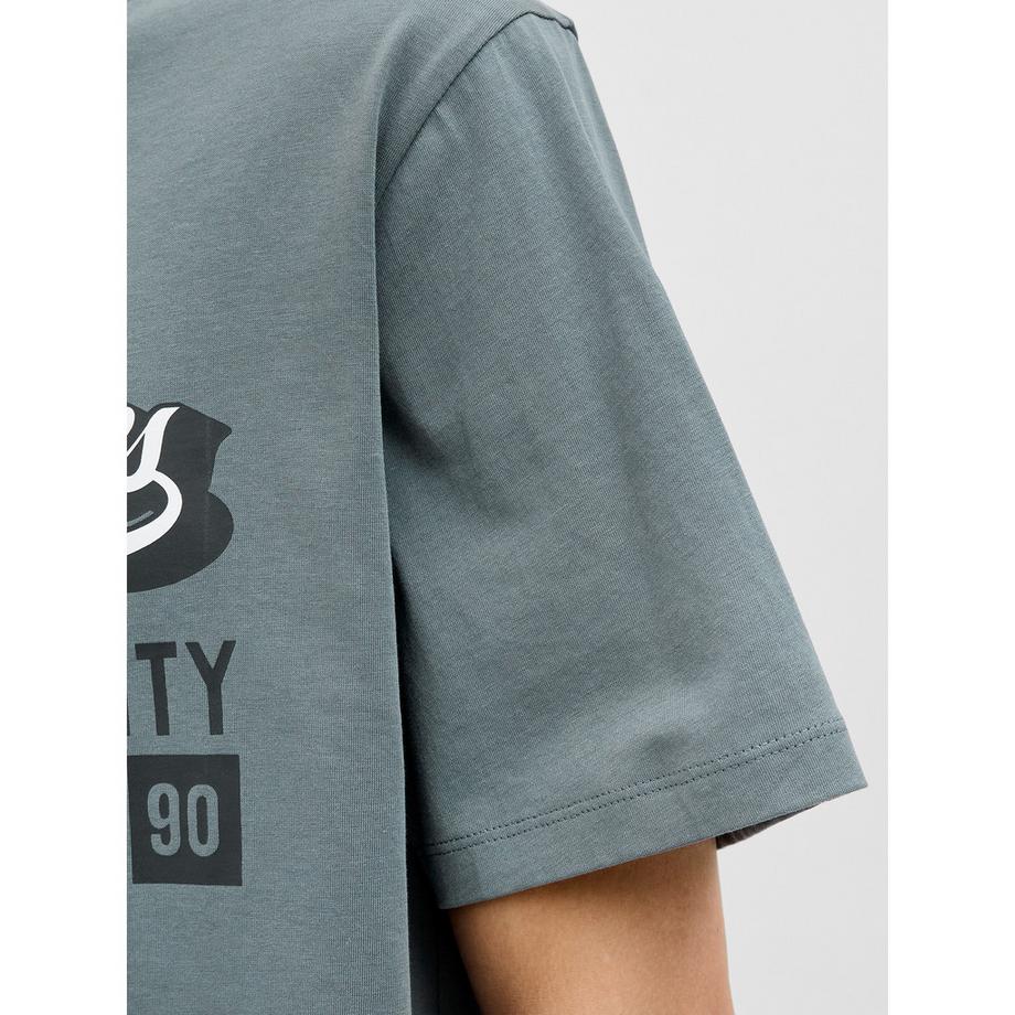 JACK & JONES Rundhals T-Shirt mit Grafikdruck  