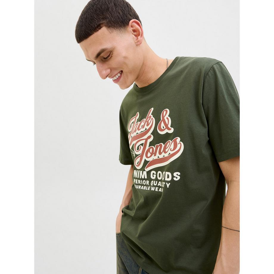 JACK & JONES T-Shirt Imprimé Logo  