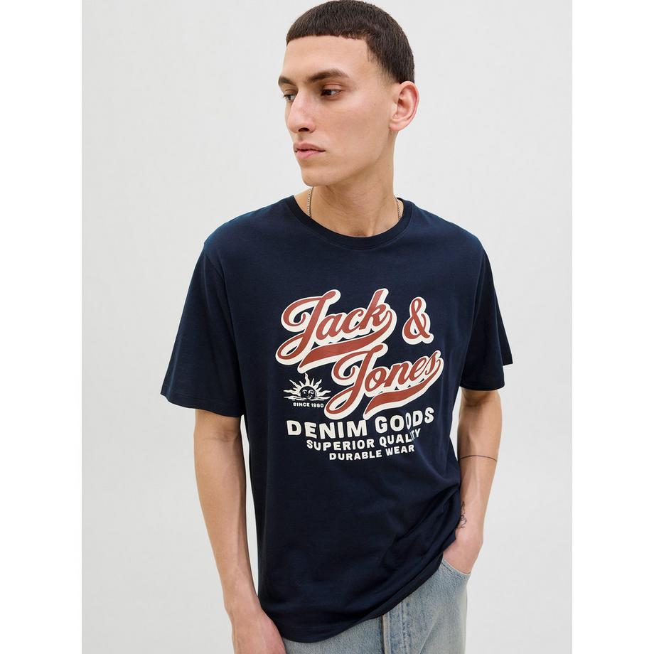 JACK & JONES T-Shirt Logo Print  