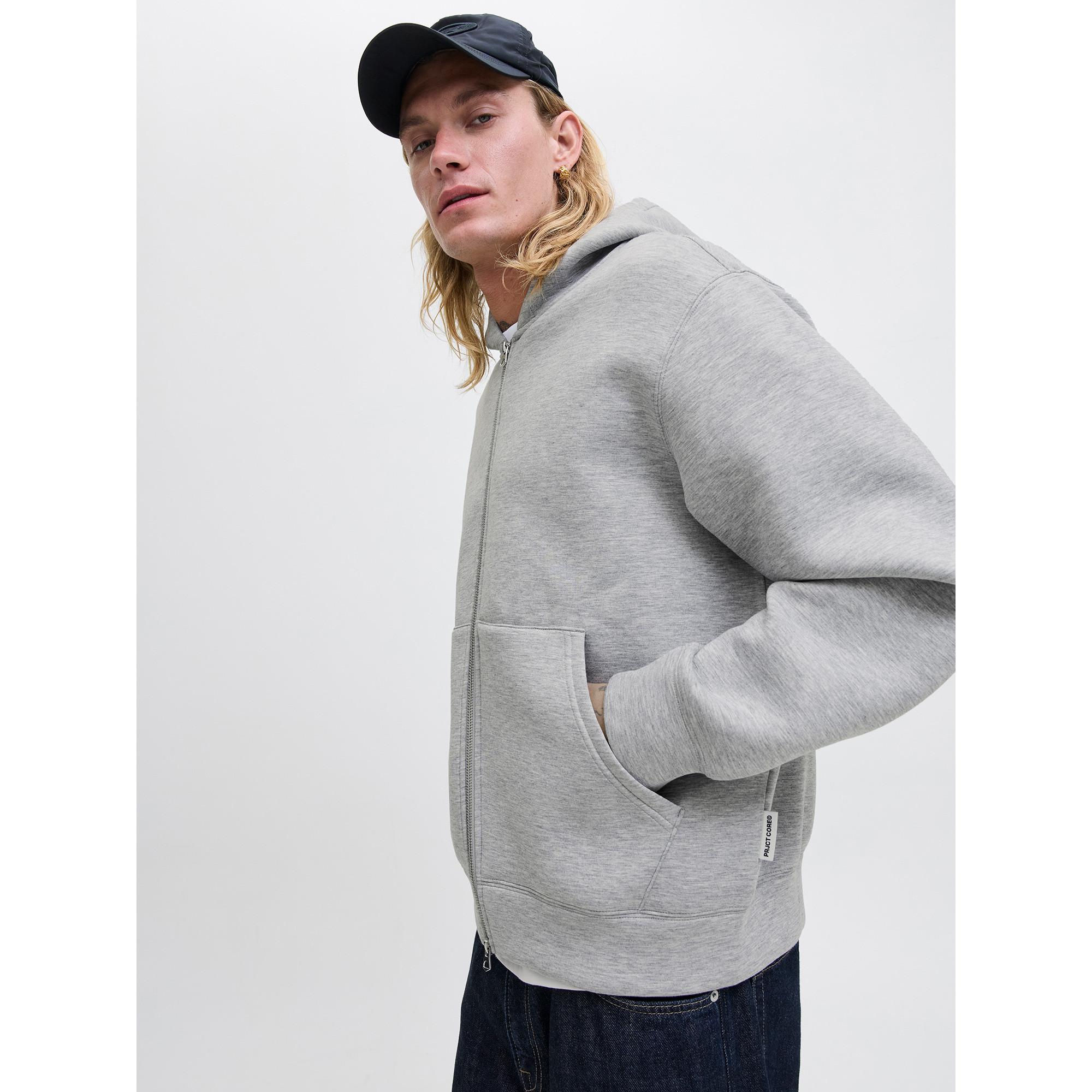 JACK & JONES Hoodie mit Reissverschluss  