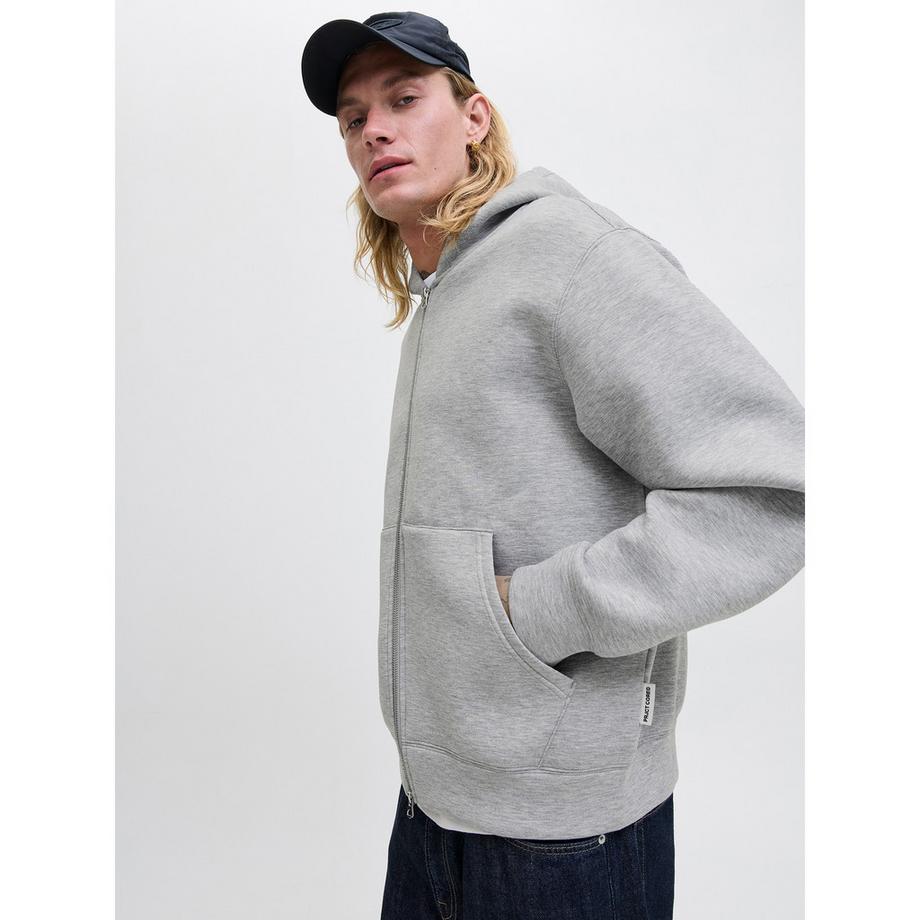 JACK & JONES Hoodie mit Reissverschluss  