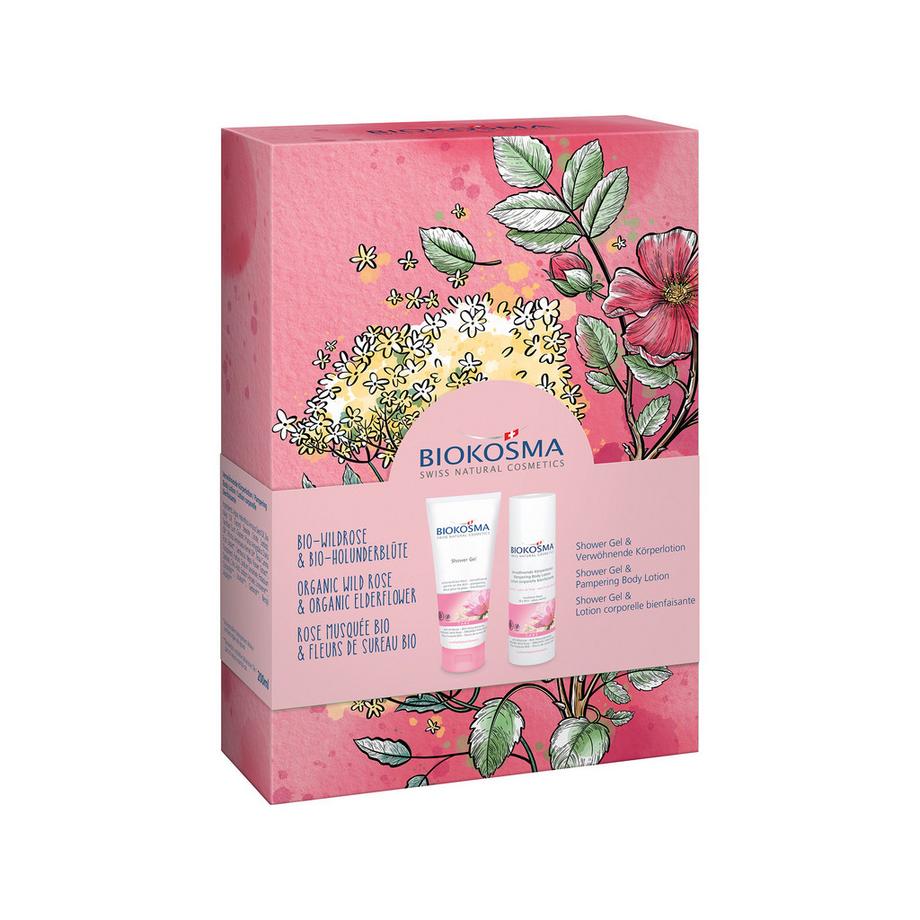 Geschenkset Wildrose-Holunderblüte