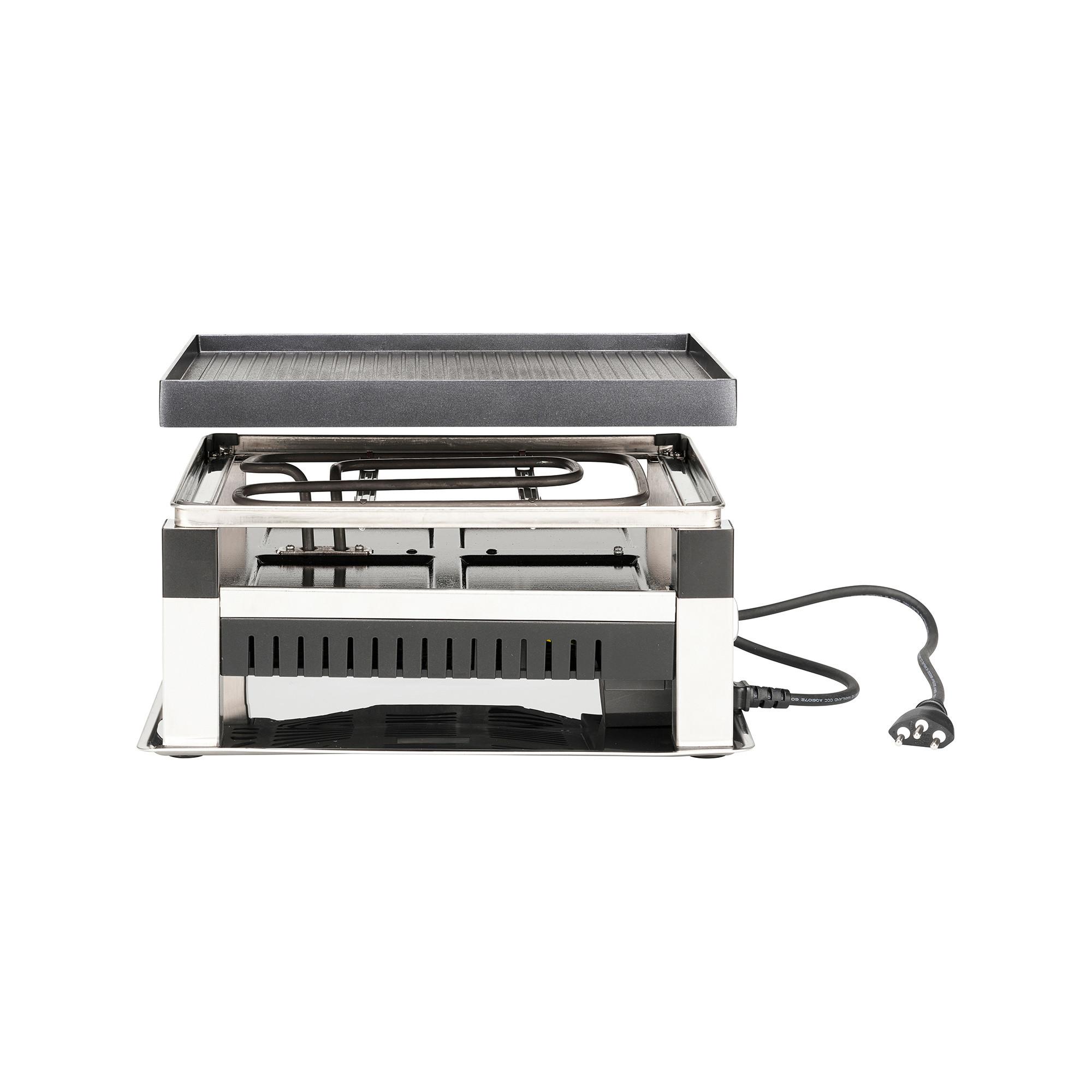 Solís Gril de table raclette 4 in 1 Table Grill for 4 