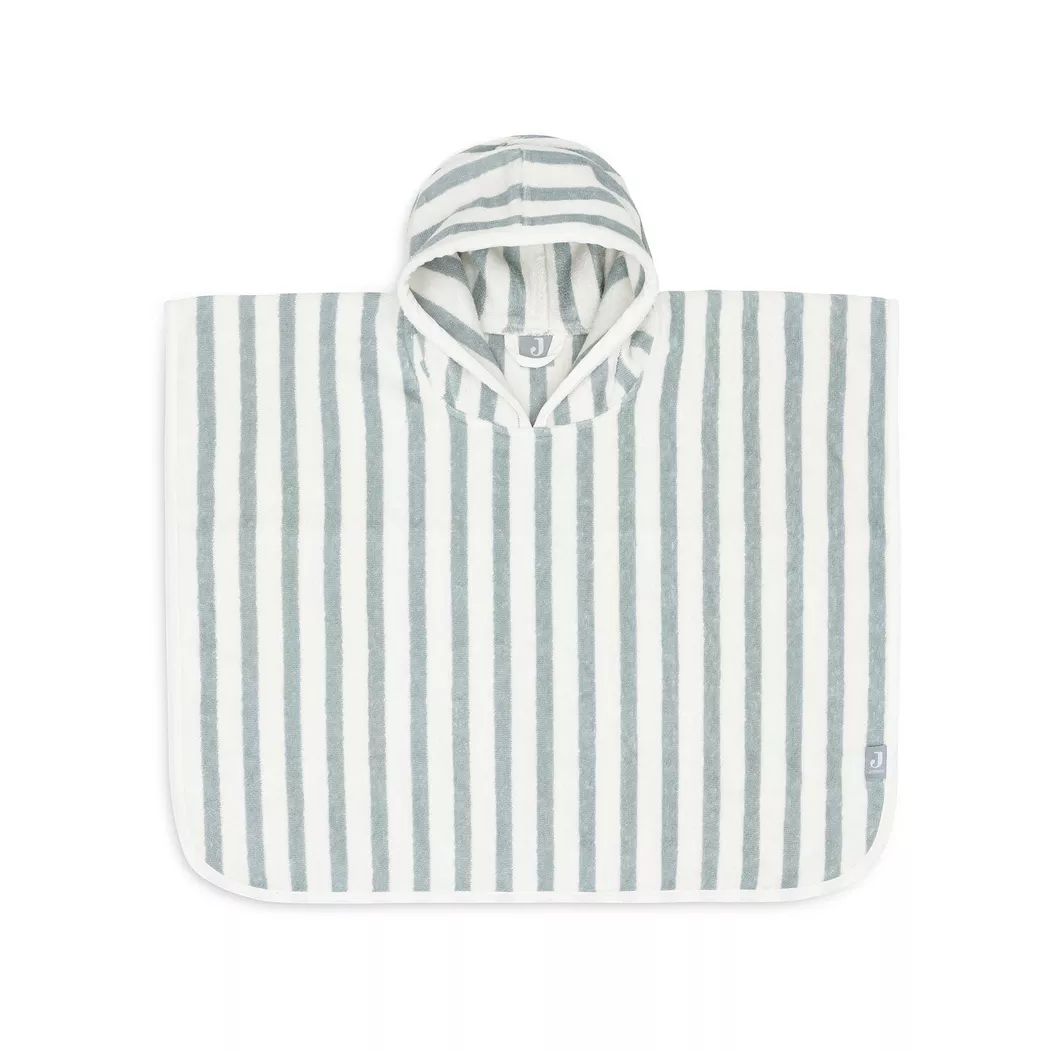 Jollein - Badeponcho mit Kapuze, 6 Monate, Blau