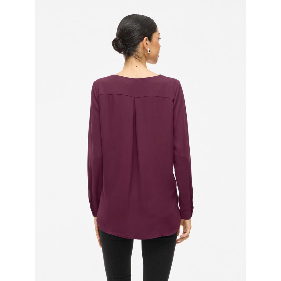 VILA Chemisier Col V  