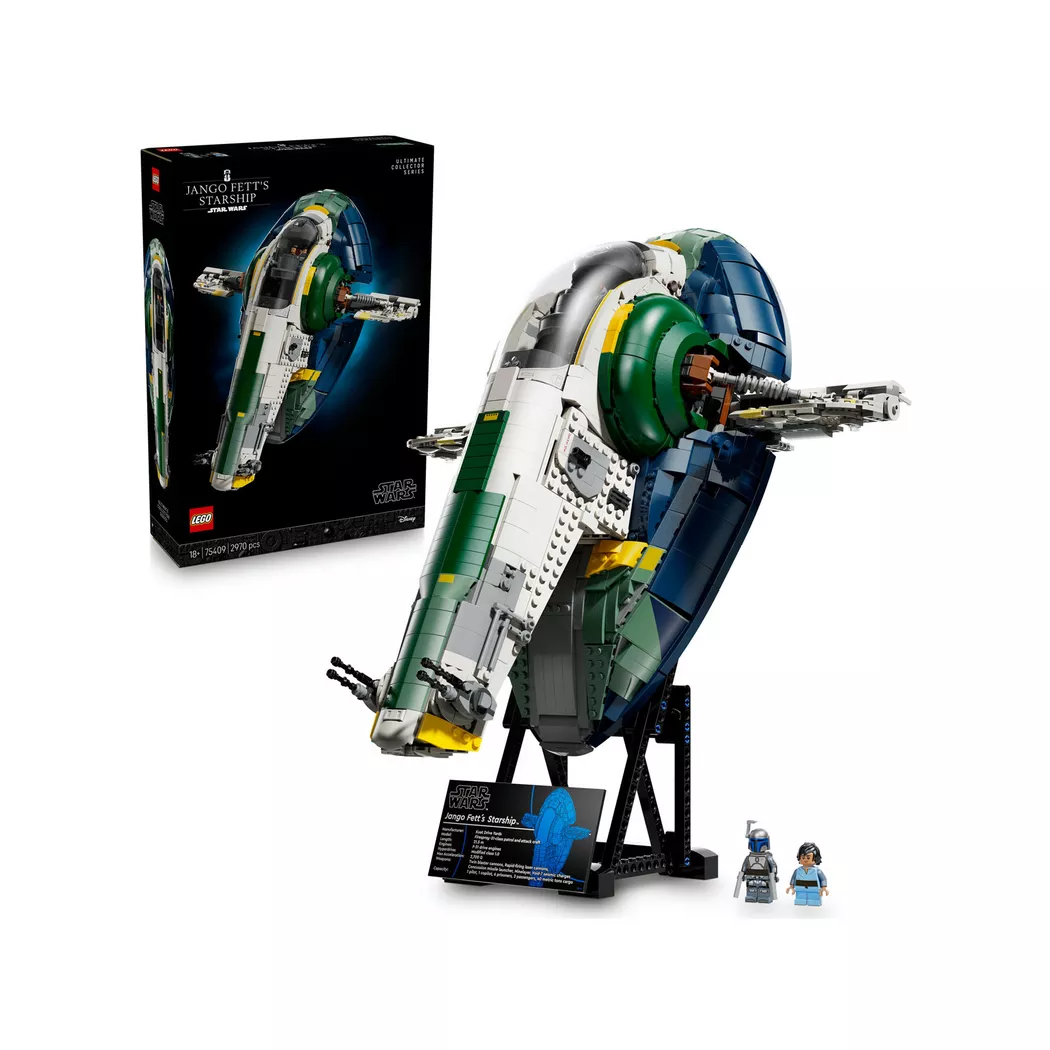 LEGO Star Wars 75409 Jango Fett's Firespray-Class Starship Multicolor