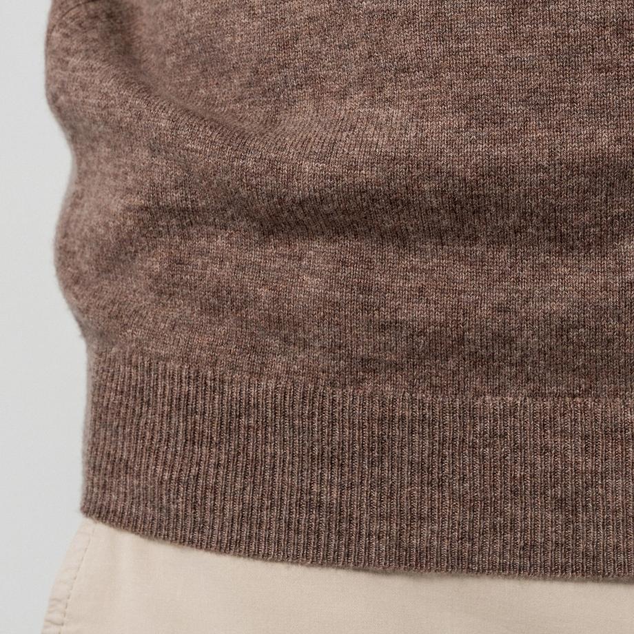 Manor Man Pull Sans Manches Col Rond  