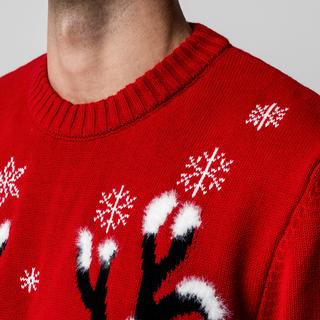 Manor Man Weihnachts Rentier Pullover  
