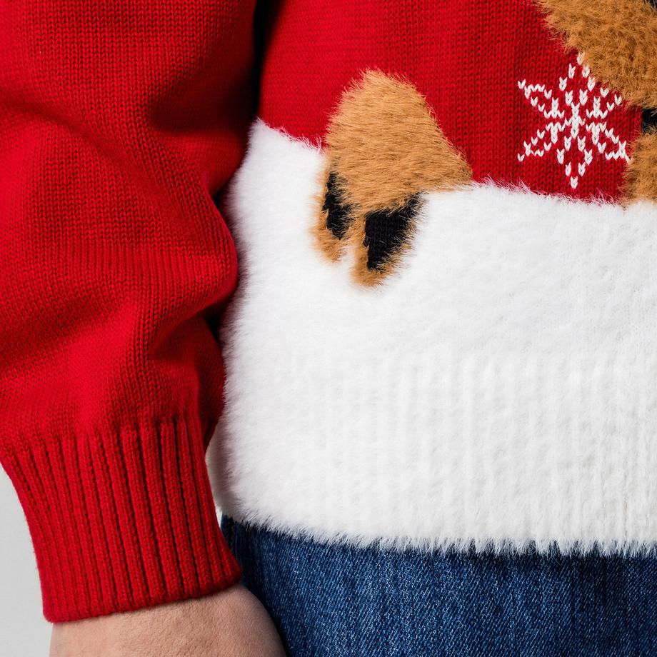 Manor Man Weihnachts Rentier Pullover  