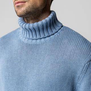 Manor Man Pull Col Roulé Maille Épaisse  