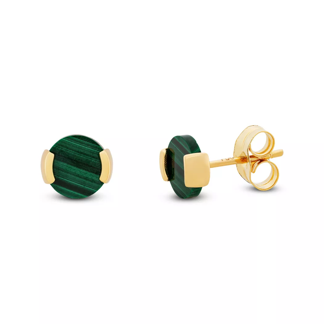 L' Atelier Gold 18 Karat by Manor - Ohrringe, Boucles clous or 18kt, One Size, Gelbgold 4