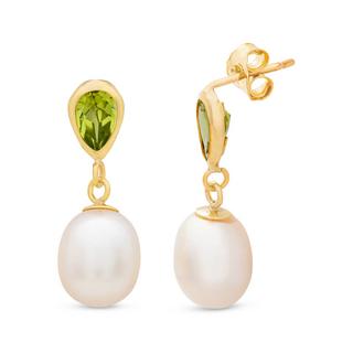 L' Atelier Gold 18 Karat by Manor Boucles clous or 18kt Ohrringe 