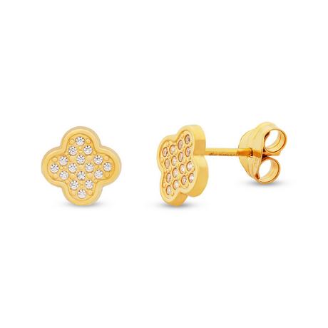 L' Atelier Gold 18 Karat by Manor Boucles pend. or 18kt Ohrringe 