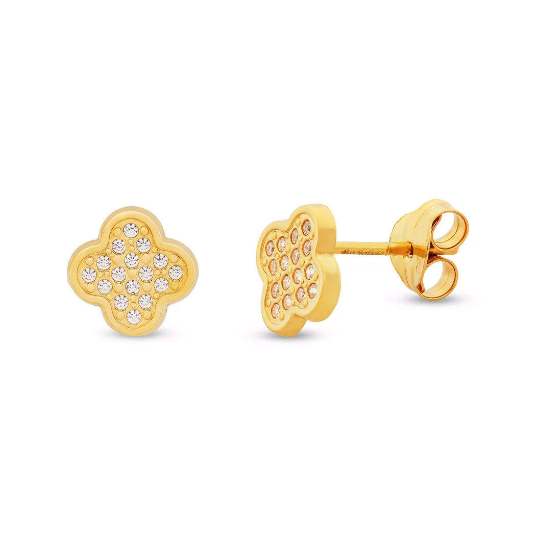L' Atelier Gold 18 Karat by Manor - Ohrringe, Boucles pend. or 18kt, One Size, Gelbgold