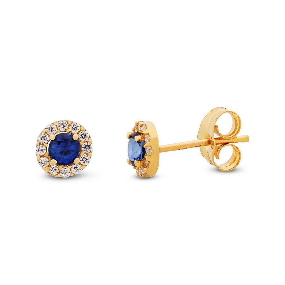 L' Atelier Gold 18 Karat by Manor Boucles clous or 18kt Boucles d'oreilles 