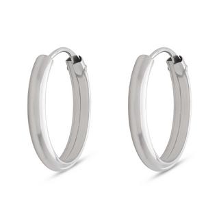 L' Atelier Gold 18 Karat by Manor Creoles or 18kt Boucles d'oreilles 