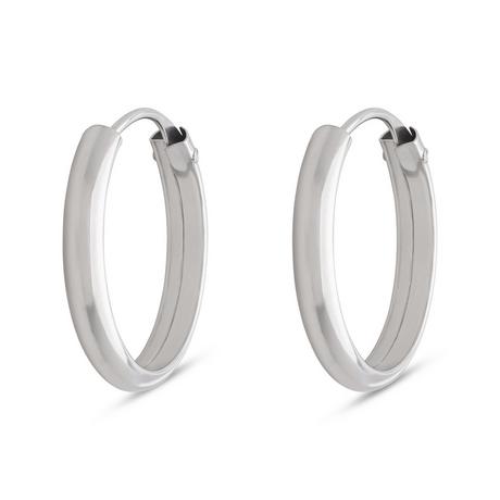 L' Atelier Gold 18 Karat by Manor Creoles or 18kt Boucles d'oreilles 