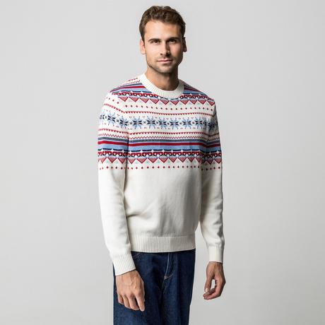 Manor Man Pull Ras-du-Cou Motif  