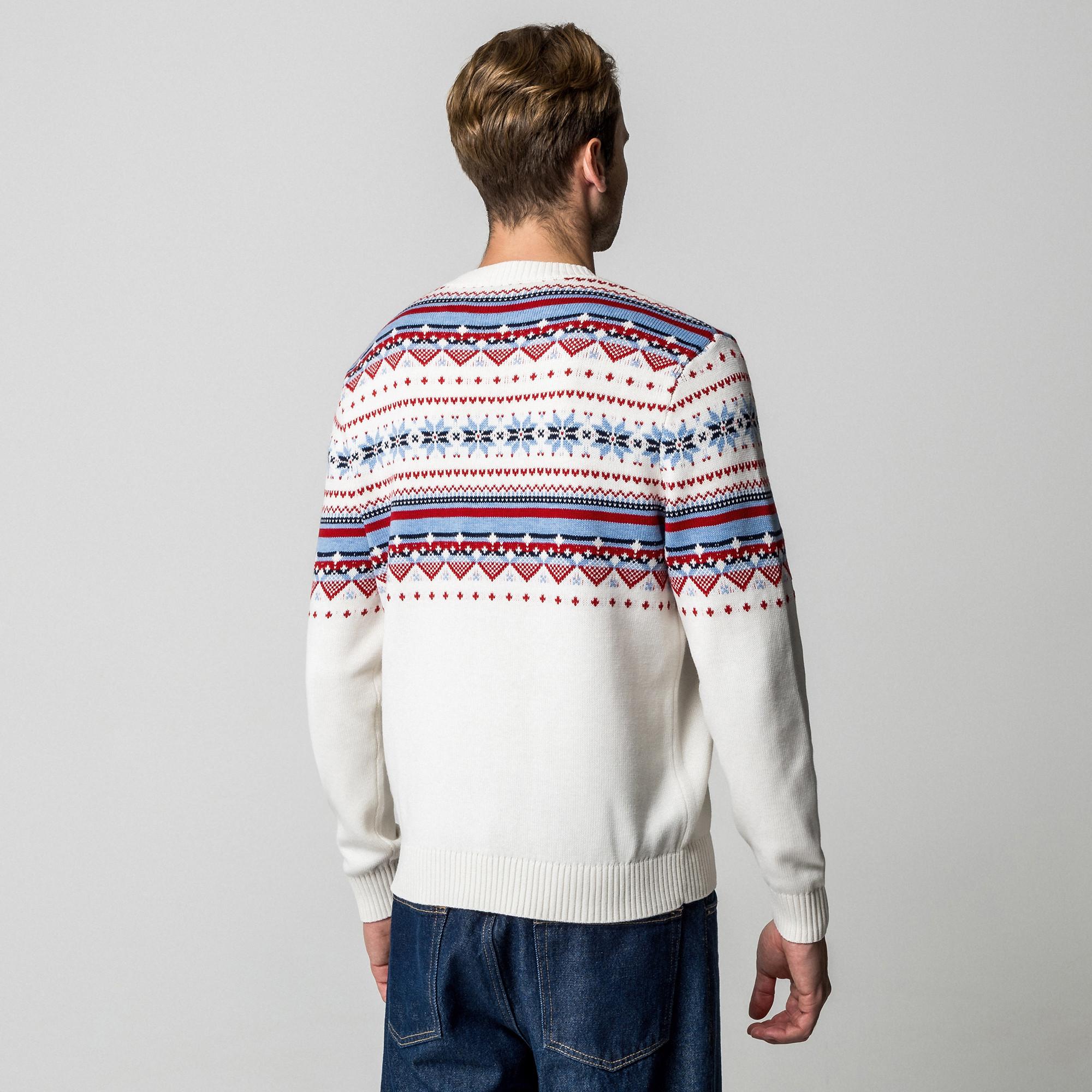 Manor Man Pull Ras-du-Cou Motif  