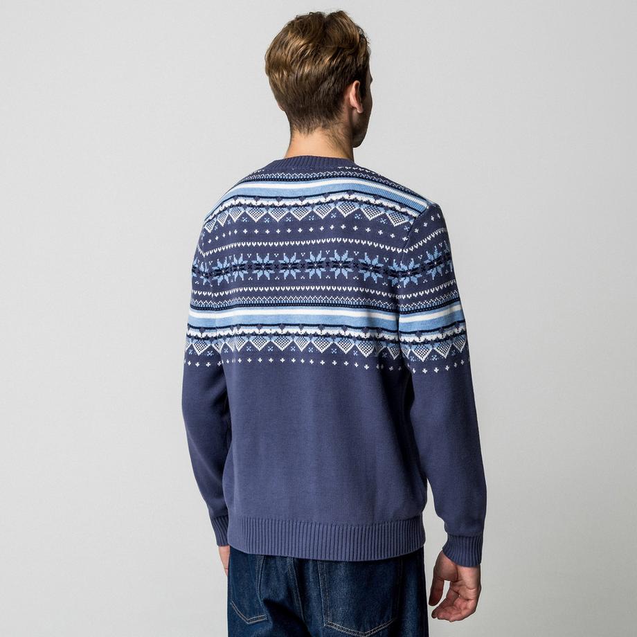 Manor Man Pull Ras-du-Cou Motif  