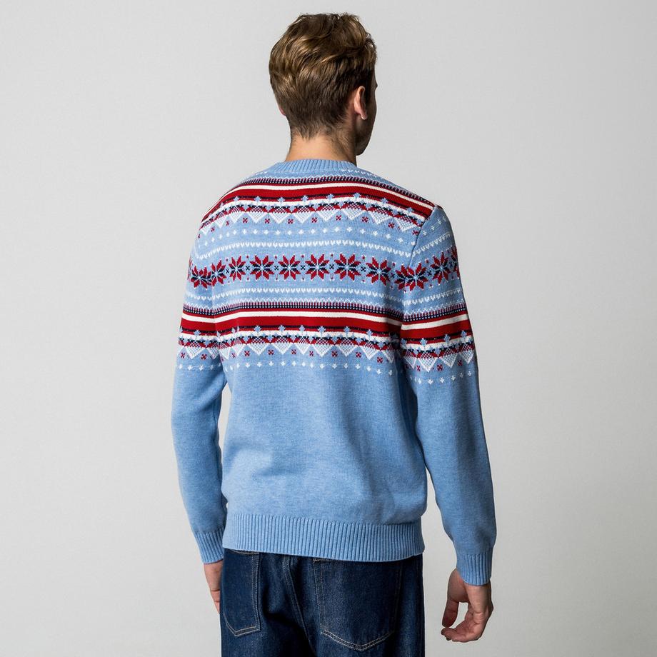 Manor Man Pull Ras-du-Cou Motif  