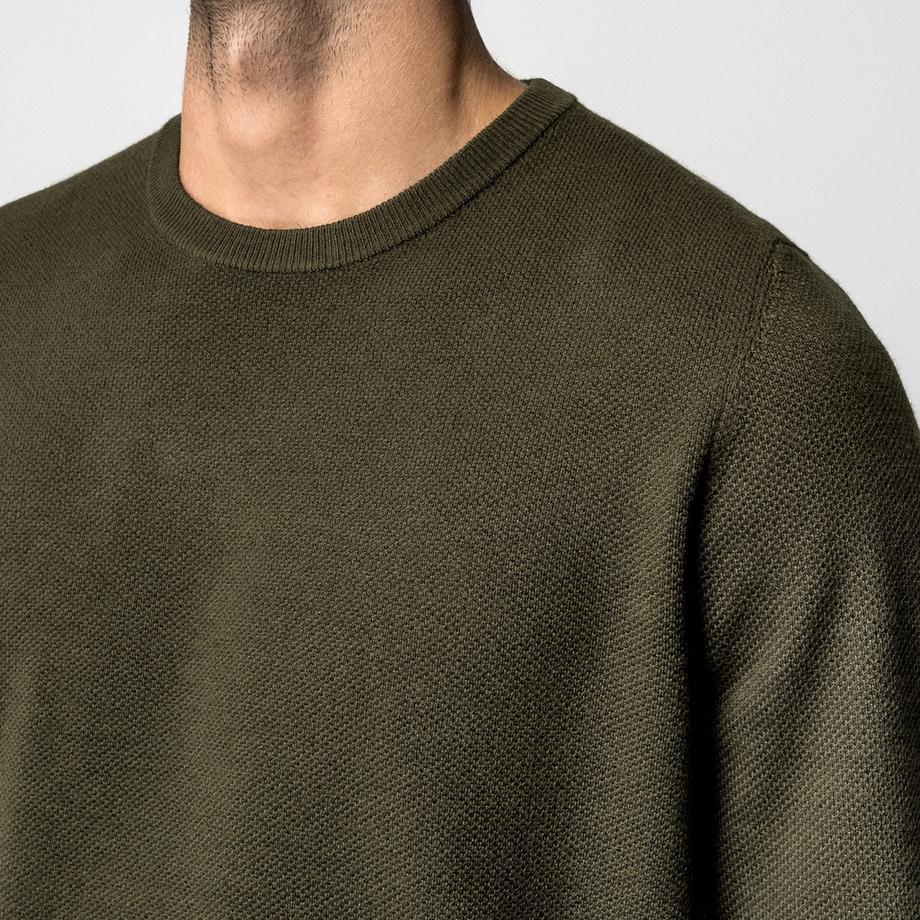 Manor Man Rundhals Pullover  