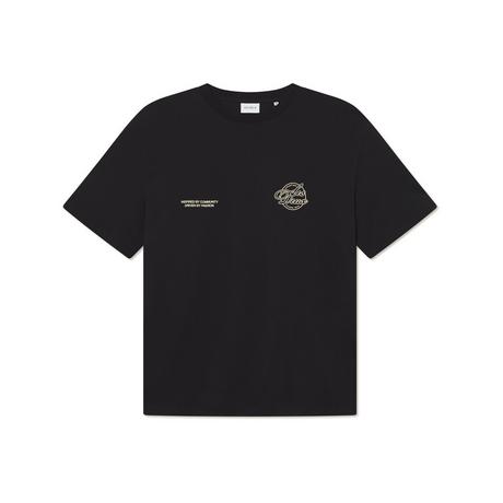 LES DEUX Alonso T-Shirt Oversized con doppia stampa  