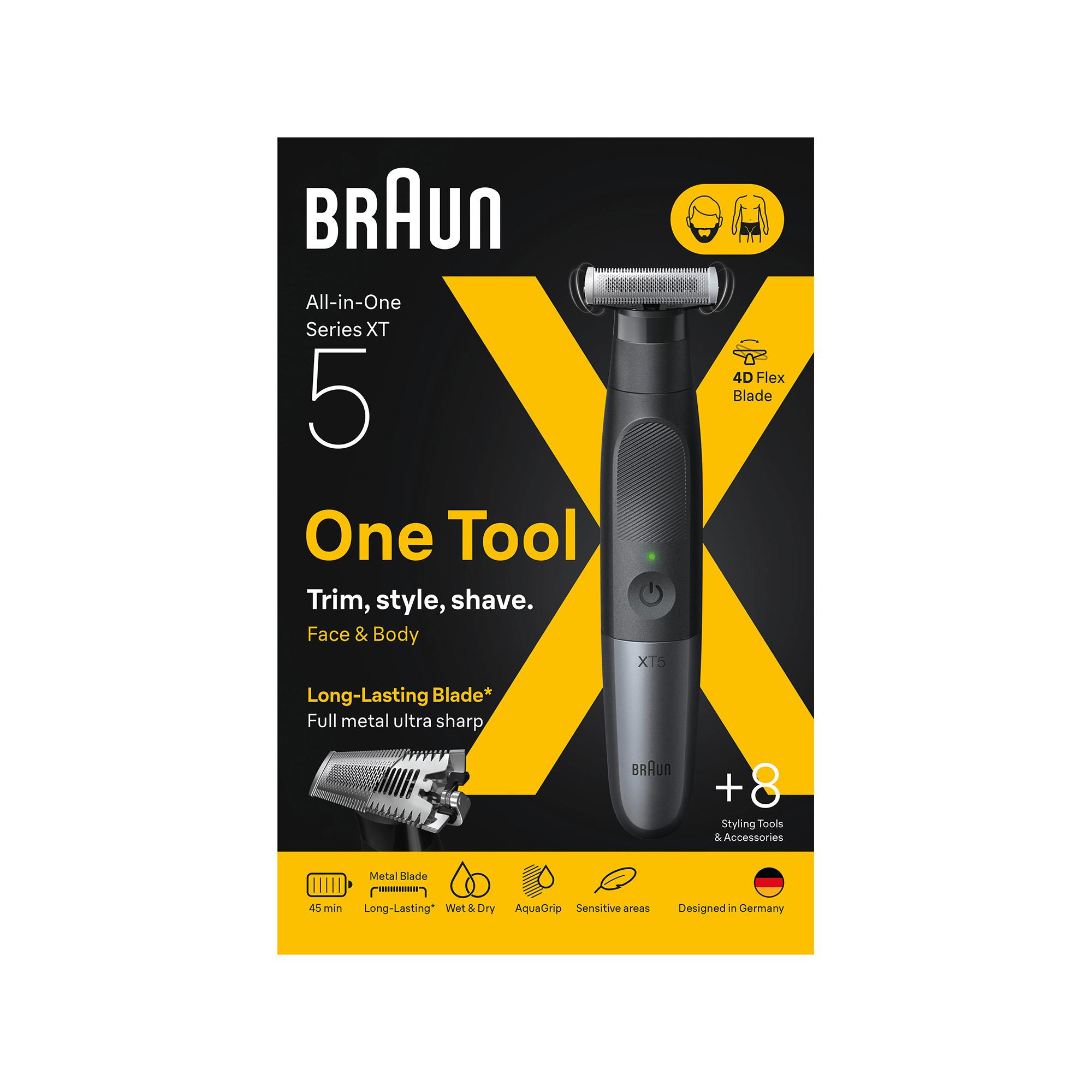 BRAUN Series XT5200 Face+Body+Travel 