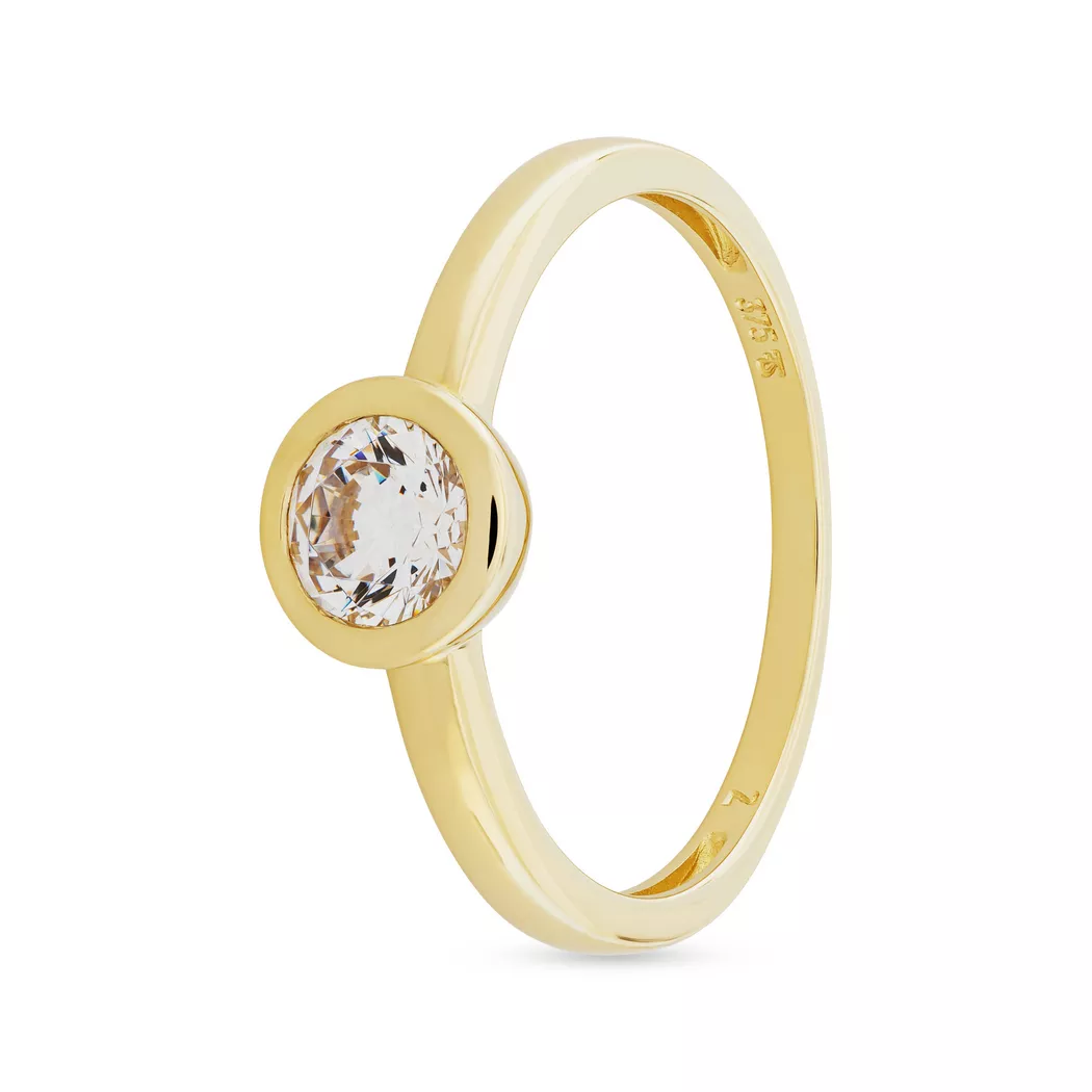 Collection N° 9 - Ring, Bague 9 carats, 56, Gelbgold