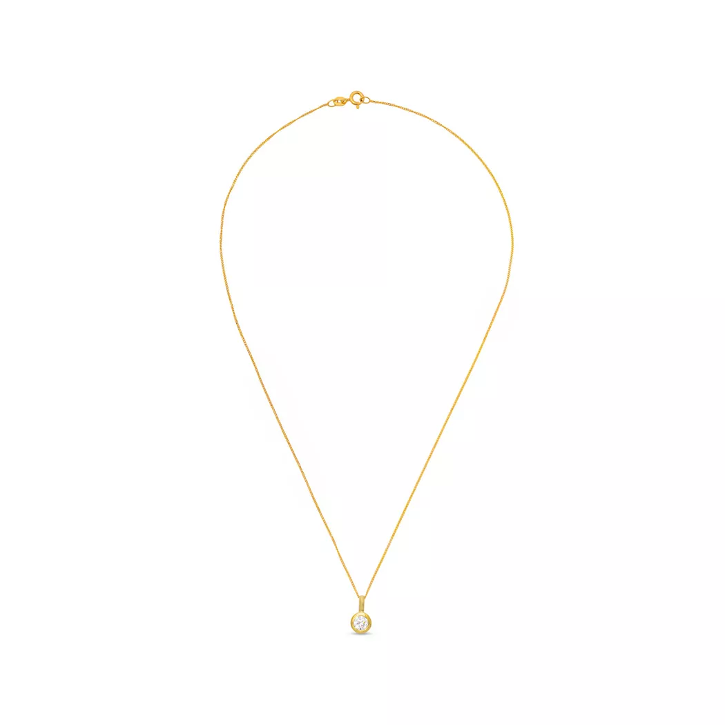 Collection N° 9 - Halskette, Collier 9 carats, 42cm, Gelbgold 2