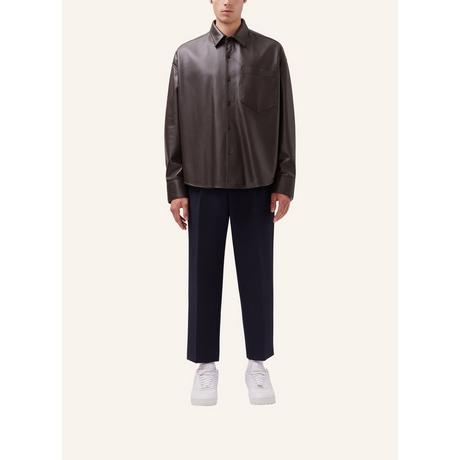 Seidensticker STUDIO Gender Neutral Cropped Veste en Cuir  