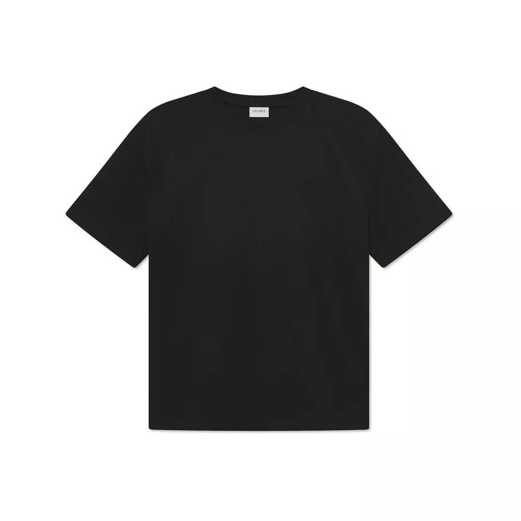 LES DEUX - T-Shirt, für Herren, Black, Größe M