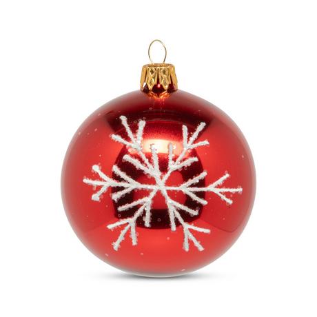 Manor Decorazione per l'albero di Natale Snowstar 