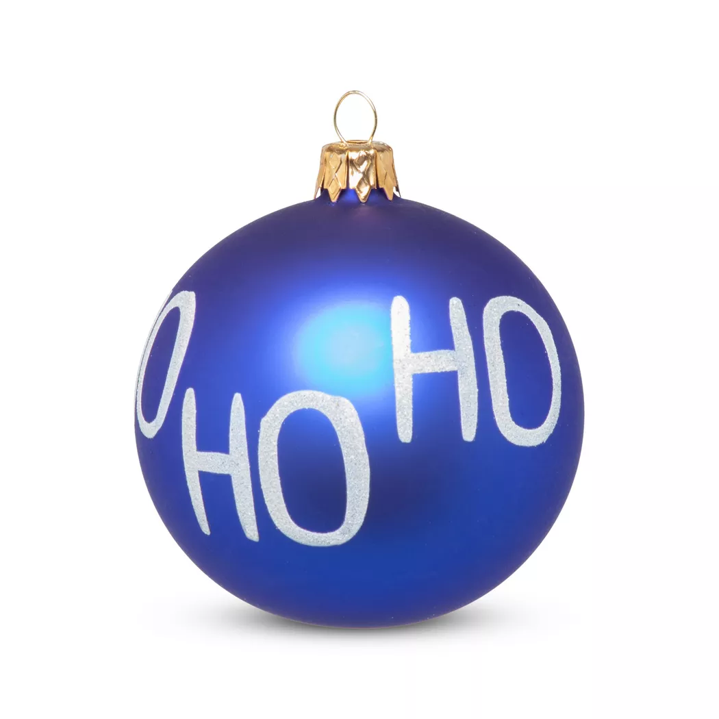 Manor - Baumschmuck, 8 cm durchm., Blau