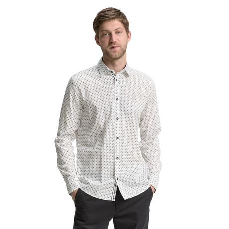 TOM TAILOR Camicia a Maniche Lunghe Slim Fit Fantasia  