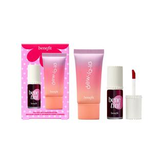 benefit  Dew the Benetint - Coffret Highlighter & Blush liquide joues et lèvres 