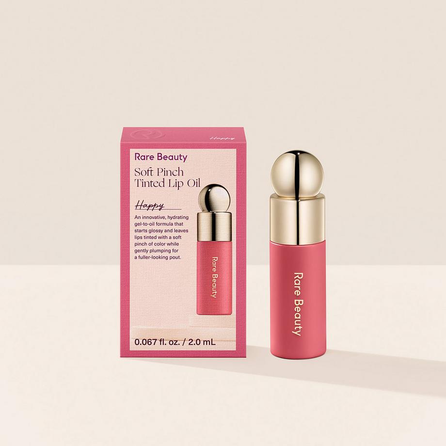 RARE BEAUTY  Mini Soft Pinch Tinted Lip Oil – Getöntes Mini-Lippenöl 