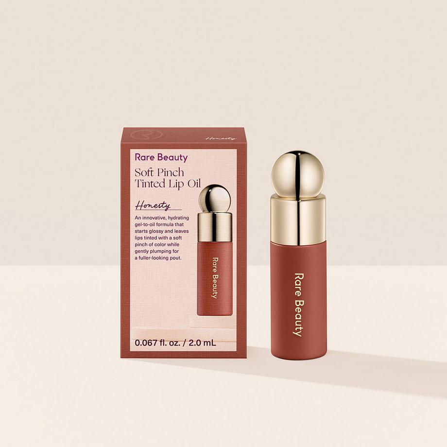 RARE BEAUTY  Mini Soft Pinch Tinted Lip Oil – Getöntes Mini-Lippenöl 