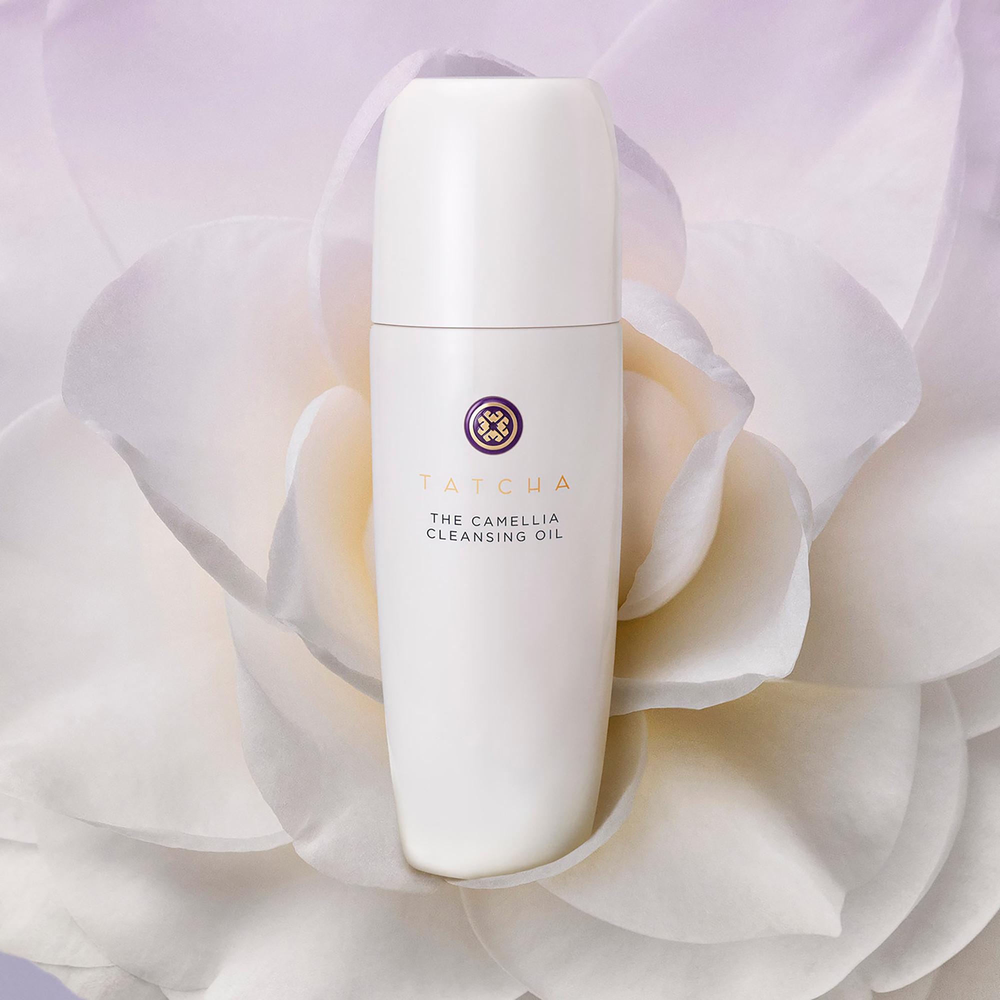 Tatcha  The Camellia Cleansing Oil - Démaquillant Et Nettoyant 2-en-1 