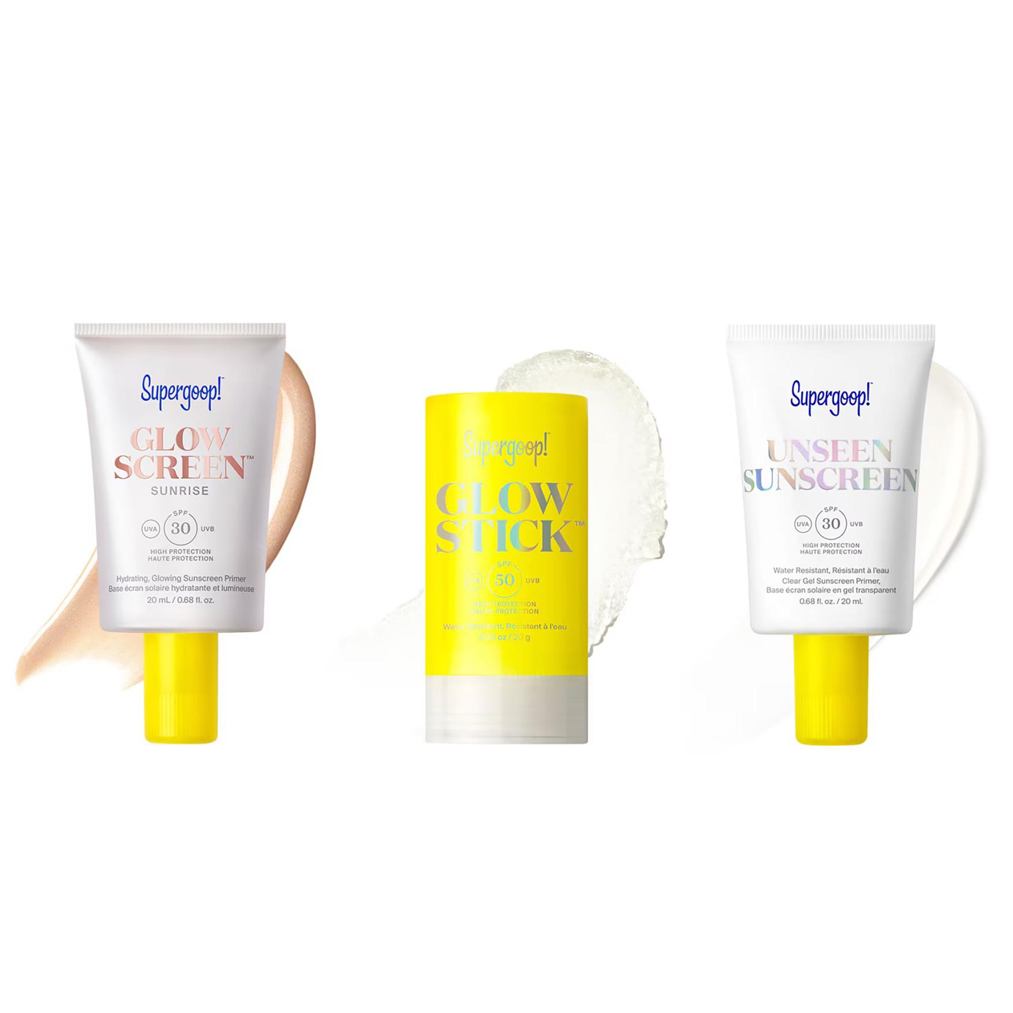 Supergoop  Beauty Essentials SPF Travel Kit - Set di creme solari 
