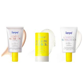 Supergoop  Beauty Essentials SPF Travel Kit - Set di creme solari 